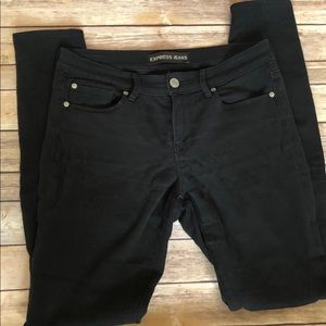 Express Black “MIA” Jean Leggings SZ: 6L